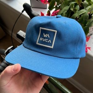 RVCA Freeman Snapback Hat - Mallard Blue